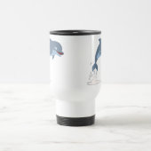 Niedliche Fun-Loving Cartoon Dolphin Tasse (Mittel)
