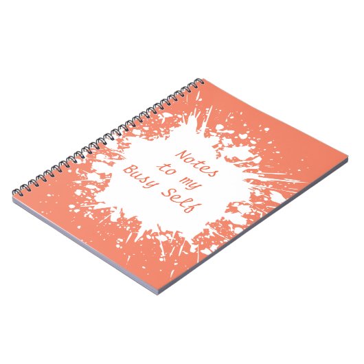 Niedliche Fun Notes to My Self Journal Notebook Notizblock (Linke Seite)