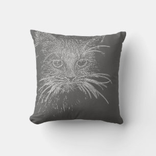 Niedliche Funky Cat Kitten Kissen Kissen Kissen Ki