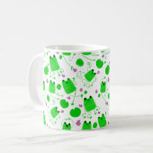 Niedliche Funky Little Frogs Kaffeetasse (Vorderseite Links)