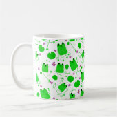 Niedliche Funky Little Frogs Kaffeetasse (Links)