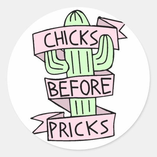 Niedliche Funny Cactus Stickers (Vorderseite)