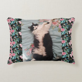 Niedliche Funny Cat Dog a Happy Dance Cats Cushion Dekokissen