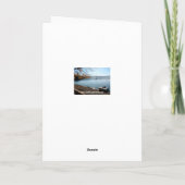 Niedliche Funny Cat Happy Birthday Grußkarte Karte (Rückseite)