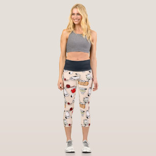 Niedliche Funny Cat Liebhaber der Natur Capri Leggings