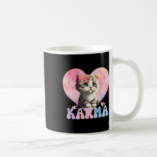 Niedliche Funny Cat Lover Herzform Frauen Männer K Kaffeetasse
