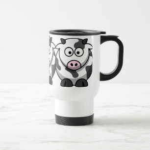 Niedliche Funny Cow Reisebecher