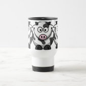 Niedliche Funny Cow Reisebecher (Mittel)