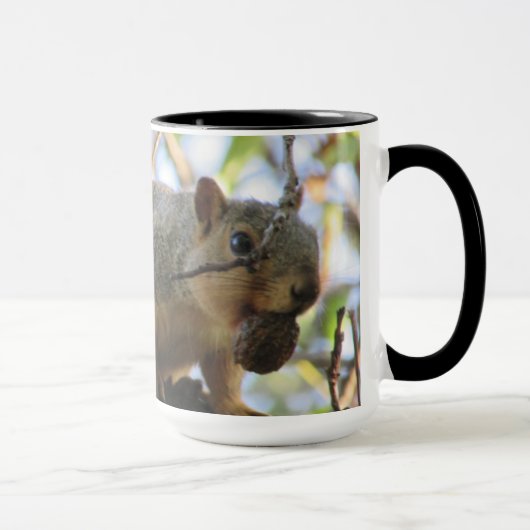 Niedliche Funny Eichhörnchen Kaffee Tasse (Rechts)