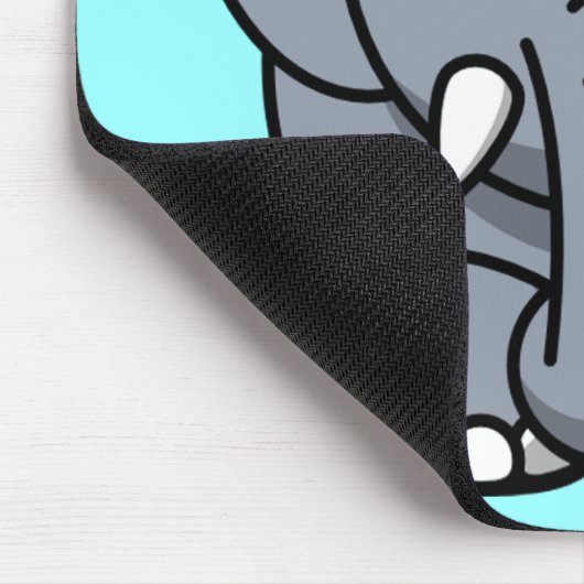 Niedliche Funny Elephant Mousepad (Ecke)