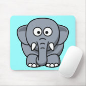 Niedliche Funny Elephant Mousepad (Mit Mouse)