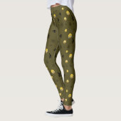 "Niedliche Funny Emoji Pattern Emotion Faces" Leggings (Links)