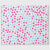 Niedliche Funny Heard Liebe Geschenkpapier (Flach)