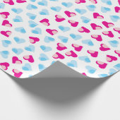 Niedliche Funny Heard Liebe Geschenkpapier (Ecke)