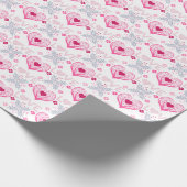 Niedliche Funny Liebe Geschenkpapier (Ecke)