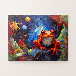 Niedliche Funny Little Frog Collection Puzzle