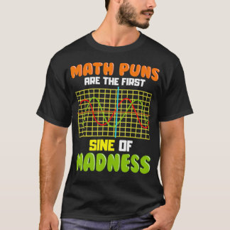 Niedliche Funny Mathe Puns sind die ersten Söhne v T-Shirt