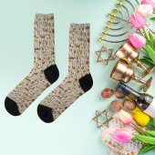 Niedliche Funny Matzah Pessach Socken