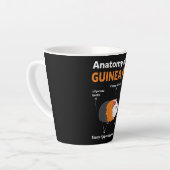 Niedliche Funny Pet Guinea Schweinefleischbesitzer Milchtasse (Linke Ecke)