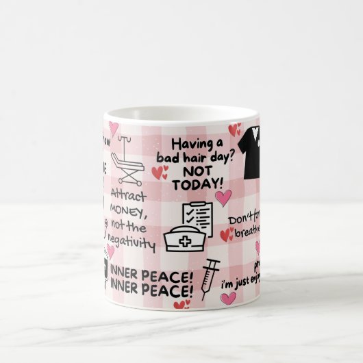 Niedliche Funny Positive Affirmative Tasse für L&D (Mittel)