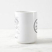 Niedliche Funny Pregnancy Ankündigung Onkel Kaffeetasse (Mittel)