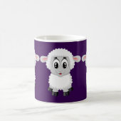 Niedliche Funny Sheep Design - Adventables Landtie Kaffeetasse (Mittel)