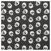 Niedliche Funny Skeleton Faces Stoff (Muster)