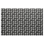 Niedliche Funny Skeleton Faces Stoff (Fat Quarter (45,7 x 55,9 cm))