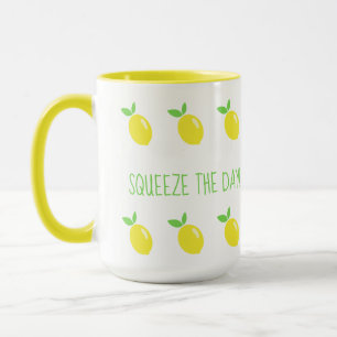 Niedliche Funny Squeeze der Tageslemonen Tasse