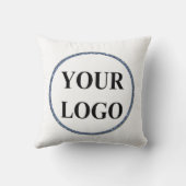 Niedliche Funny Typografy kreieren Sie Ihre eigene Kissen (Rückseite)