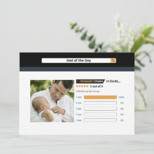 Niedliche Funny Vatertag Bester Vater Karte