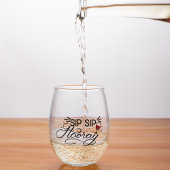 Niedliche Funny Wine Puns Weinglas Ohne Stiel