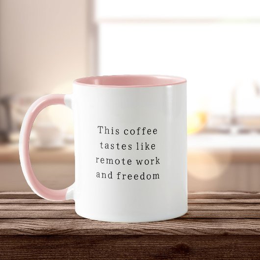 Niedliche Funny Work Bestie Spaß Coworker Remote W Tasse