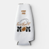 Niedliche Fußball-Mama Flaschenkühler (Vorderseite)