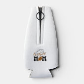 Niedliche Fußball-Mama Flaschenkühler (Rückseite)