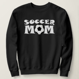 Niedliche Fußball-Mama Frauensport Sweatshirt