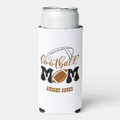 Niedliche Fußball-Mama Selters Dosenkühler (Seltzer Vorderseite)