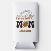 Niedliche Fußball-Mama Selters Dosenkühler (Rückseite)