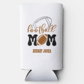 Niedliche Fußball-Mama Selters Dosenkühler (Vorderseite)