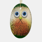 Niedliche Fuzzy Cartoon Art for All Keramik Ornament (Links)