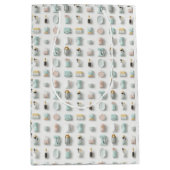 Niedliche Gadget-Symbole Mittlere Geschenktüte (Vorderseite)