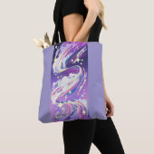 Niedliche Galaxie-Tasche Tasche (Von Nahem)