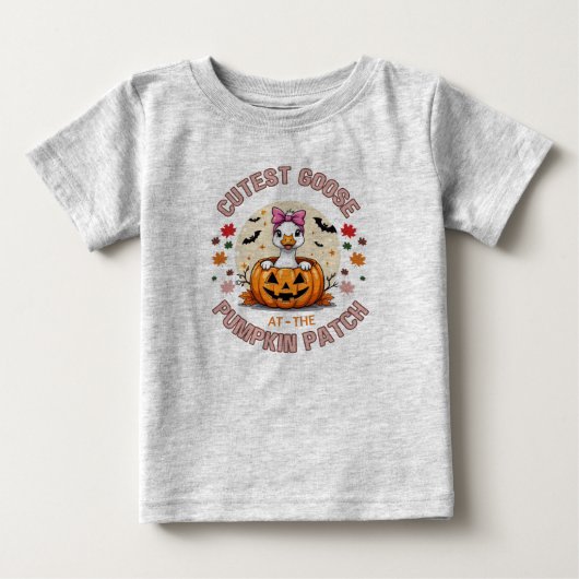 Niedliche Gans im Pumpkin Patch Shirt - Adorable (Vorderseite)