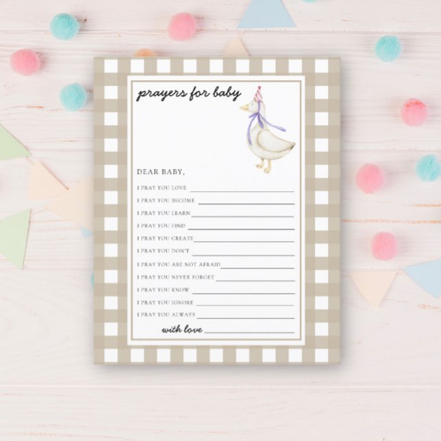 Niedliche Gans - Party | Gebete für das Baby (Von Creator hochgeladen)