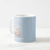 Niedliche Gans-Tasse für eine Tasse Tee-Pause (Vorderseite Links)