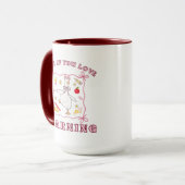 Niedliche Gans zurück zur Tasse Teacher (Vorderseite Links)