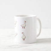 Niedliche Gänse � Süße Tier Kaffeetasse (VorderseiteRechts)