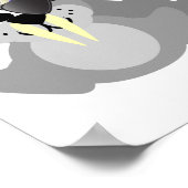 Niedliche Gänsepirate Poster (Ecke)