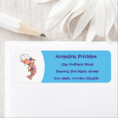 Niedliche Garnelen, Garnelen Cartoon (Insitu)