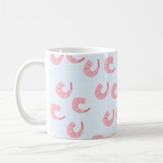 Niedliche Garnelen-Tasse Kaffeetasse (Links)